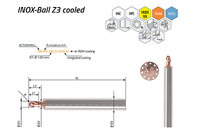 ACTIONMILL INOX-Ball Z3 cooled — view 1