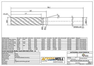 ACTIONMILL Finish XL & XXL — Ansicht 3
