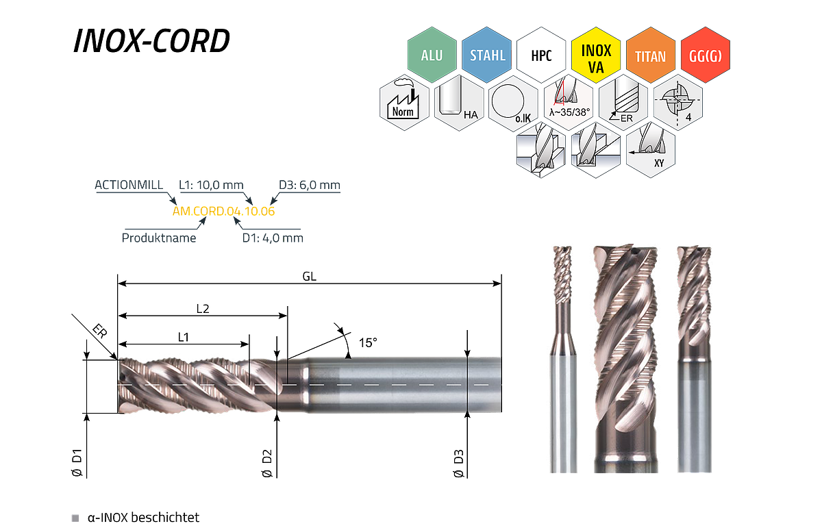 ACTIONMILL INOX-CORD