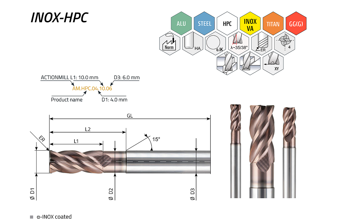 ACTIONMILL INOX-HPC