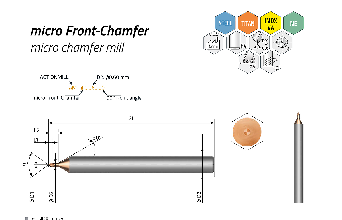 ACTIONMILL micro-Front-Chamfer