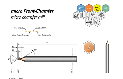 ACTIONMILL micro-Front-Chamfer — view 1