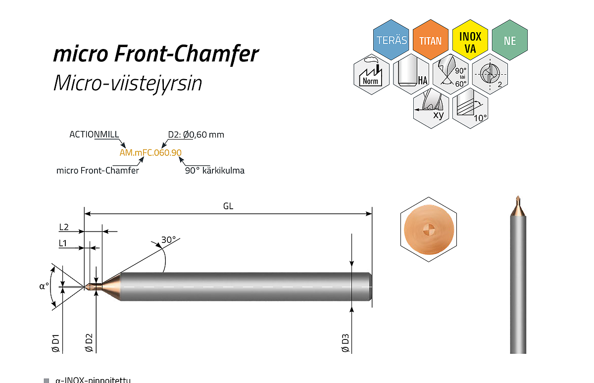 ACTIONMILL micro-Front-Chamfer