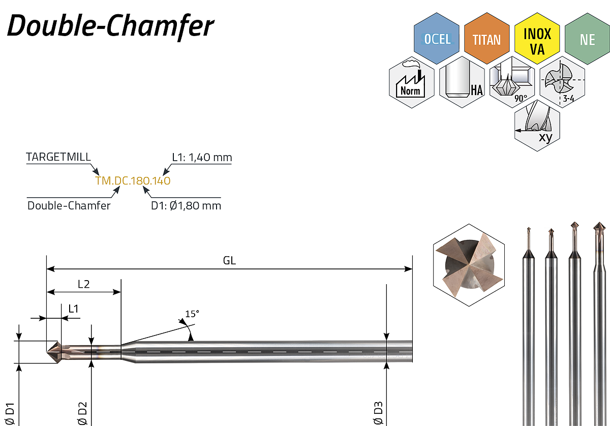 TARGETMILL Double-Chamfer