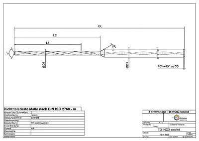 TARGETDRILL INOX-6xD bis 24xD cooled — Ansicht 3