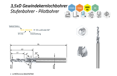 TARGETDRILL Thread-DRILL-MILL — Ansicht 1