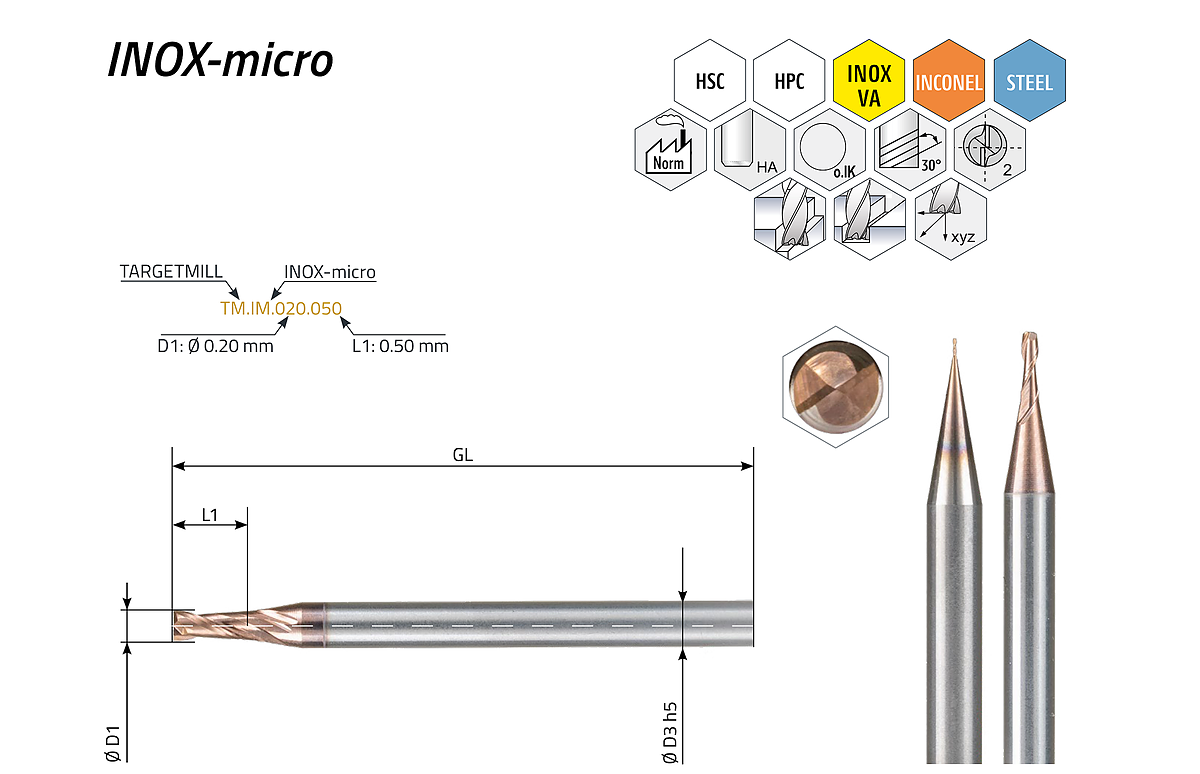 TARGETMILL INOX-micro
