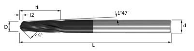 WhizCut NPT FORMFRÄSER — Ansicht 2